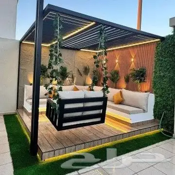 تصميم وتنسيق حدائق حديثه 7