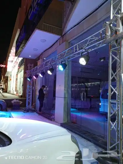 تاجير وتركيب اضاءة ثابته ومتحركه 2