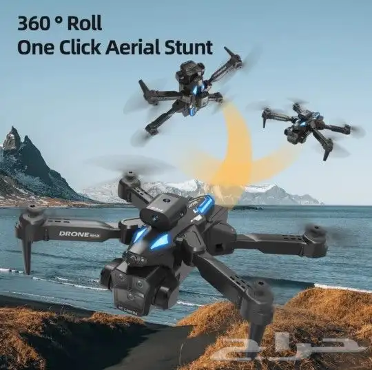 للبيع طائره بدون طيار مزوده بي 4 كاميرات 8k 3