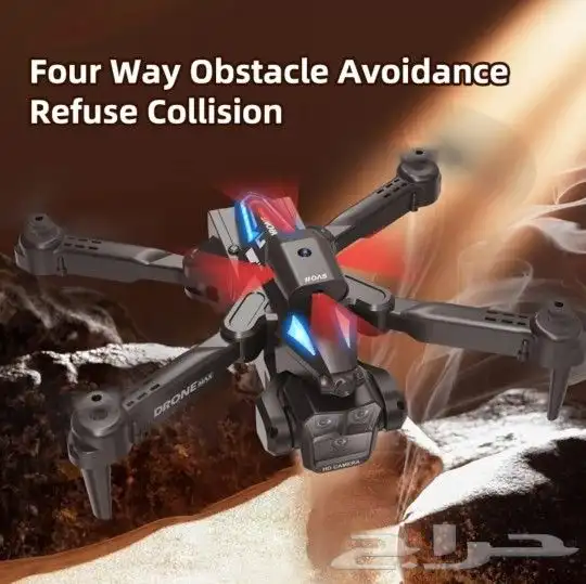 للبيع طائره بدون طيار مزوده بي 4 كاميرات 8k 4