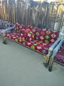 كراسي حديد خارجيه 2