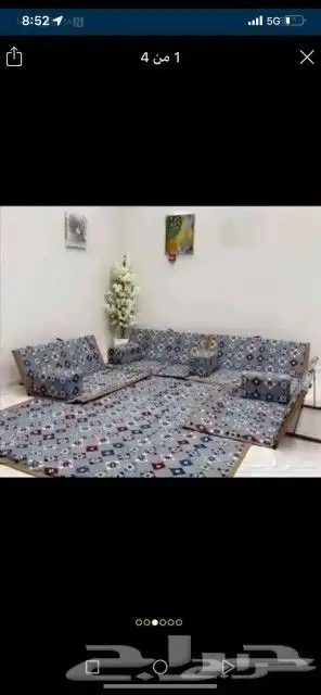 جلسات أرضية للبحر والبر او لحوش المنزل 5