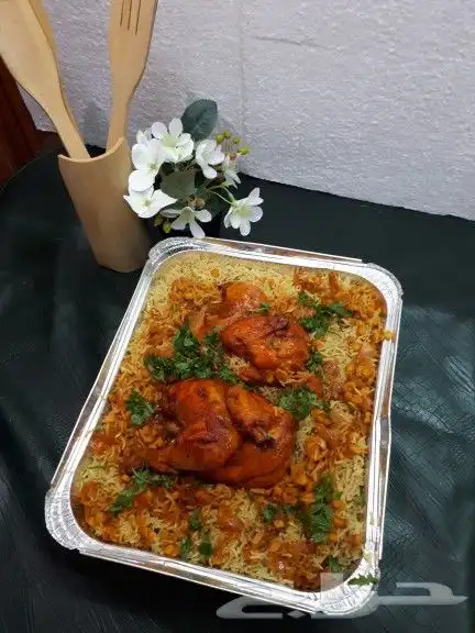 عشاكم غير مجبوس كويتي وبرياني دجاج طعم لذاذة 2