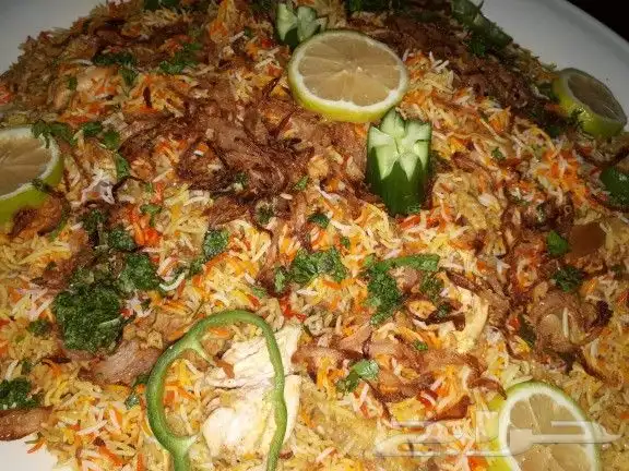 عشاكم غير مجبوس كويتي وبرياني دجاج طعم لذاذة 3