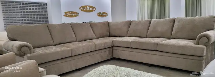 كنب مودرن زاويه حرف ال 1