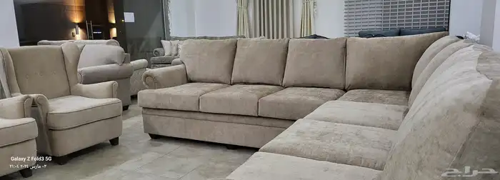 كنب مودرن زاويه حرف ال 0