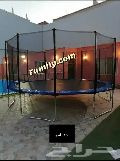 مراجيح اطفال نطاطات ترمبولين كافةمقاسات وزحاليق توصيل وتركيب 2