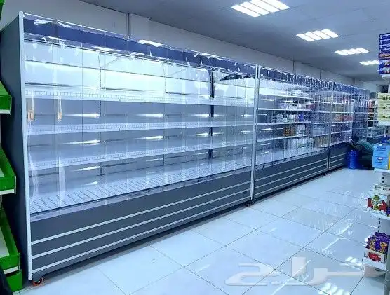ثلاجة عرض مكشوف تفصيل جديد 4