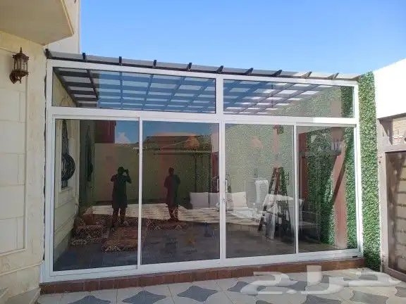 المنيوم ابواب حمام ابواب شبابيك المنيوم شغل ميا ميا 3