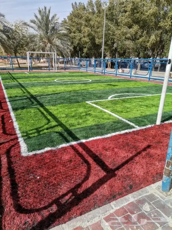تنسيق حدائق تيل طبيعي 9