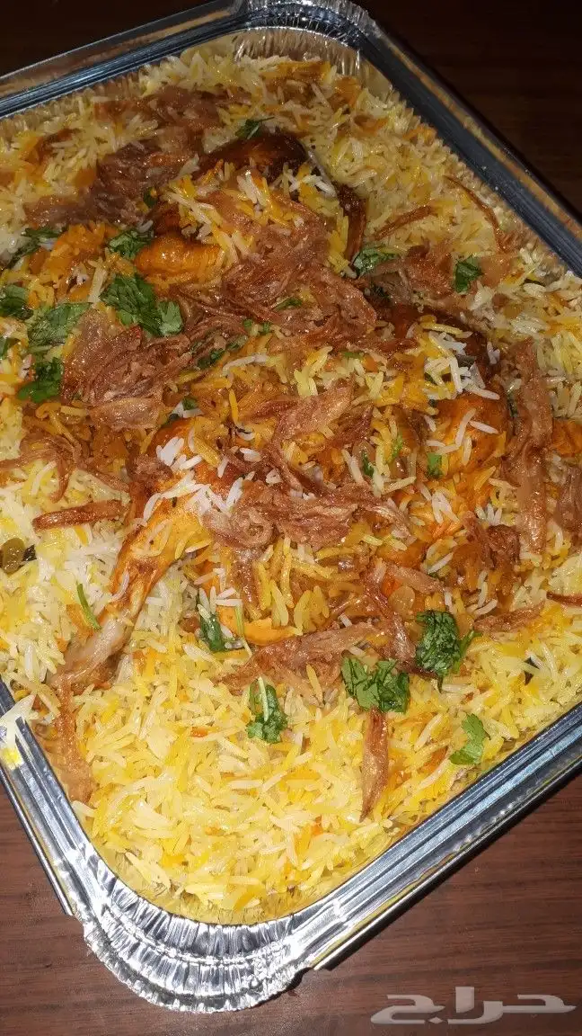 ايش غداك بكرة (مجبوس)( برياني) دجاج طعم من الآخر 5