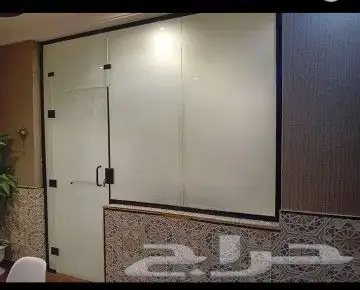 زجاج  المنيوم  نوافد  ابواب  وجهات محلات  شور قاطع  سكريت 11