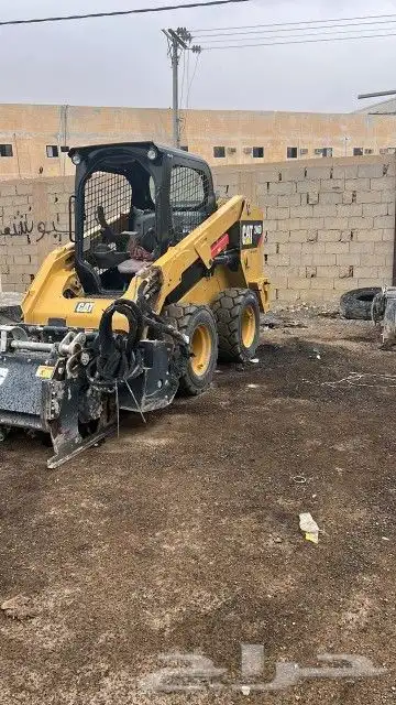 معدات للإيجار بوبكات رصاصه قشاطه طرنش تنفيذ تربة واسفلت 0