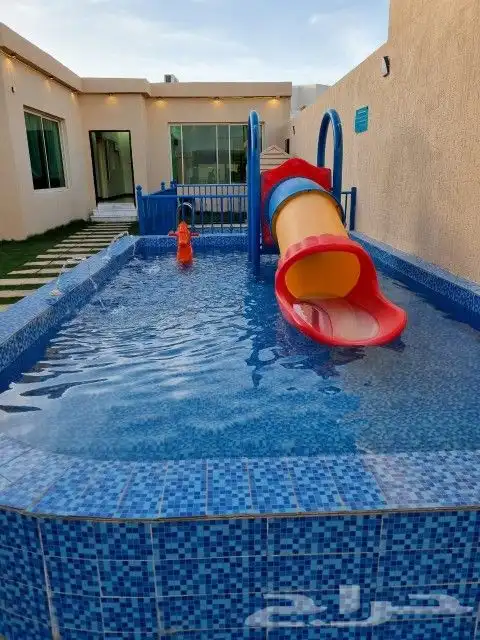 شاليهات نايت بارتي للايجار اليومي حي الرمال الرياض 0