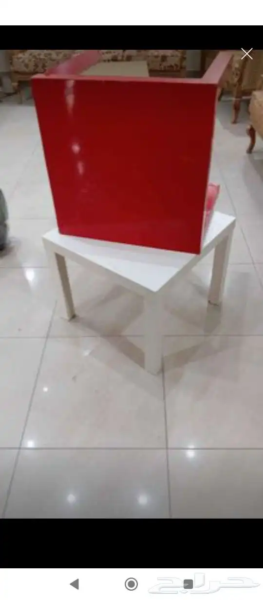طاولات ايكيا Ikea table حبتين مقاس 40 40 1
