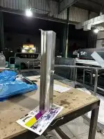 مصب ستيل مفتوح باضاءة وبدون 1
