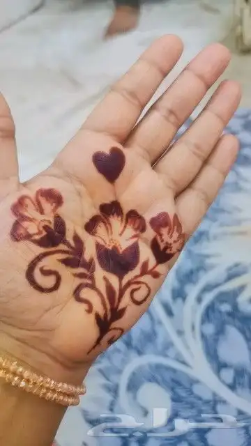 حناء غامق طبيعي بدون بنزين 5