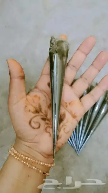 حناء غامق طبيعي بدون بنزين 2