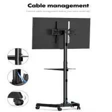 حامل تلفزيون متنقل بكفرات للجلسات الخارجيه 3