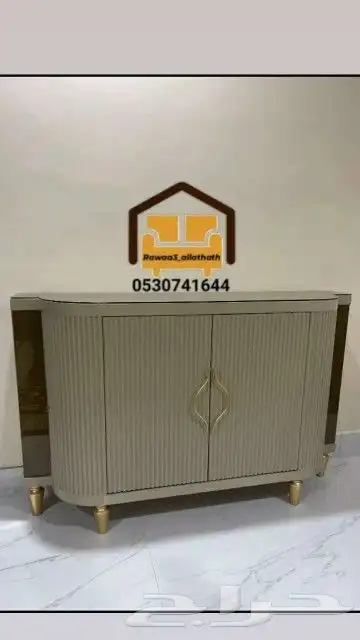 طاولات مداخل أثاث ديكورات خزائن 7