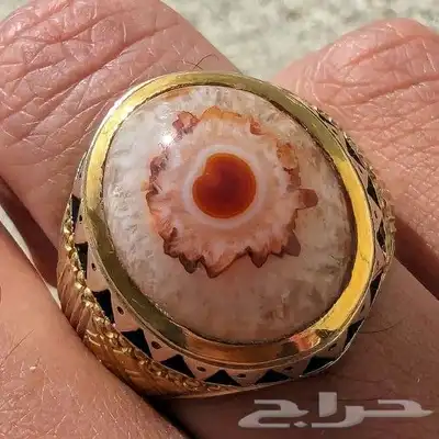 خاتم من نوادر السليماني الهندي صياغة قاسمي 0