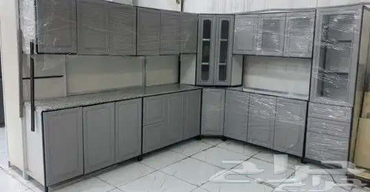 مطبخ جاهز وتفصيل صاج الماني ضمان عشر سنوات رفوف اربعه ملي ور 6
