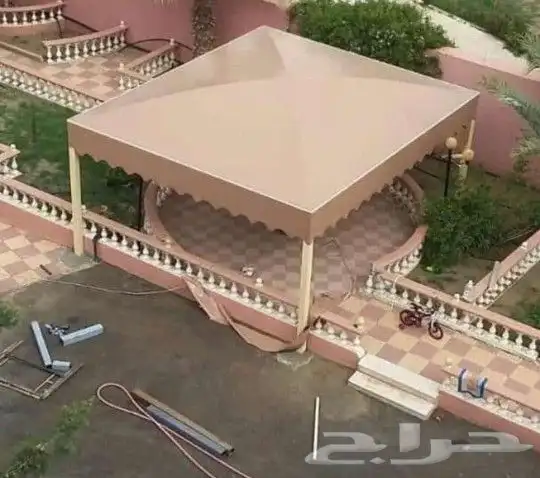 مظلات وسواتر برجولات جلسات 9