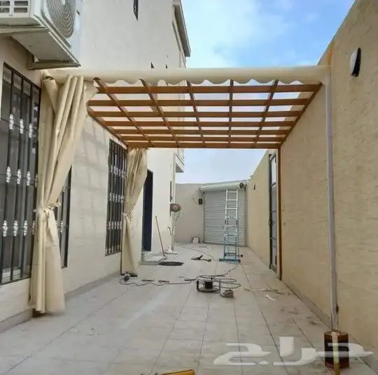 مظلات وسواتر برجولات جلسات 2