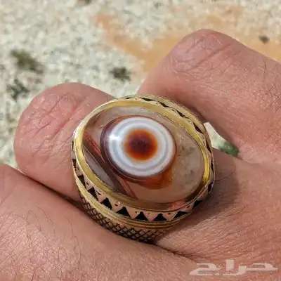 خاتم من نوادر السليماني الهندي صياغة قاسمي 0