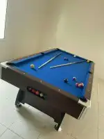 بلياردو كافة مقاسات والوان فرفيرة حجم كبير حديد صب هوكي تنس 17