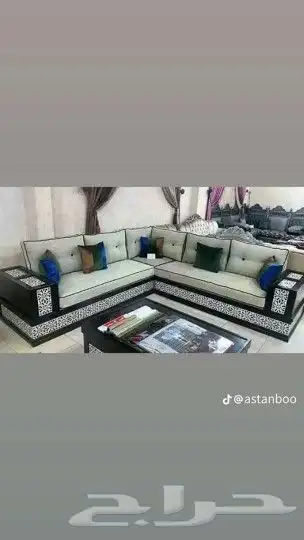 تفصيل تنجيد أنواع الكنب ولمديلات مساند ستائر مجالس عربي 7