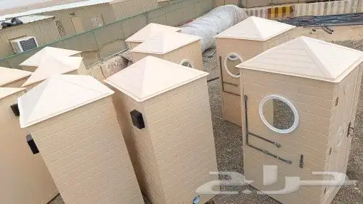 حمامات. فيبر دورات مياه فيبر 4
