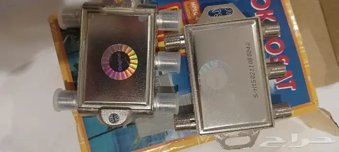 راس ساتالايت اربع مخارج مع حبتين قسام جديده 5