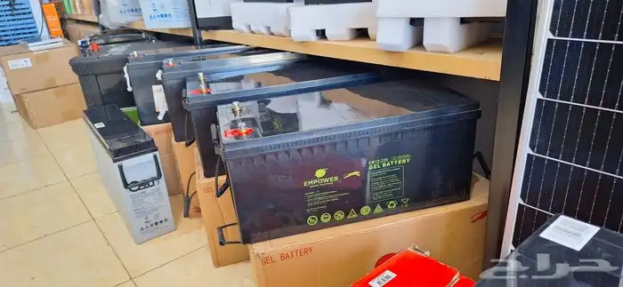 جميع احجام البطاريات الجافة بالطاقة الشمسية 8