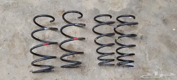 طقم يايات اماميه وخلفيه اصليه لكزس اي اس300موديل2005 2