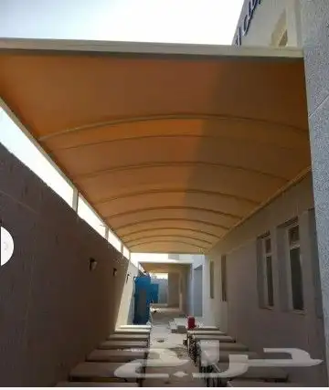تفصيل بيوت شعر وتركيب المضلات والسواتر وبيوت الشعر الملكي 4