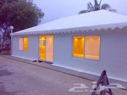 تفصيل بيوت شعر وتركيب المضلات والسواتر وبيوت الشعر الملكي 9