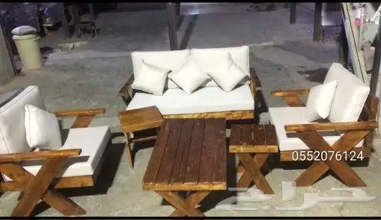 كراسي خشب   متعدد الوان شكل 5