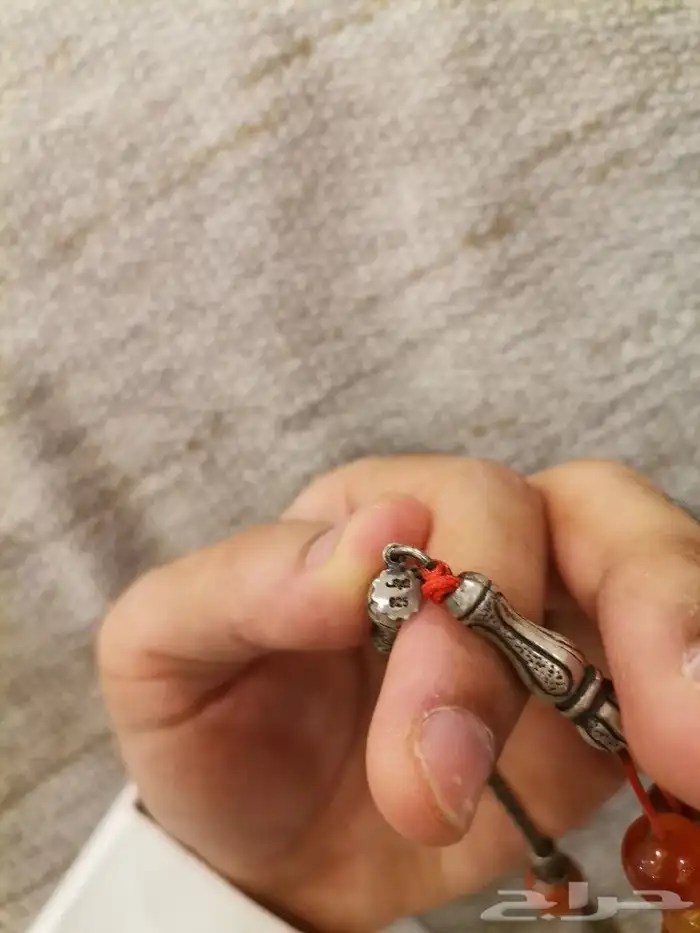 مسباح عقيق و فضة 4