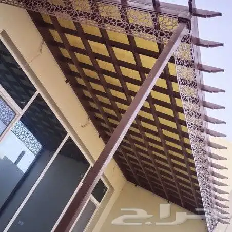 مضلات سواتر برجولات ديكورات اصباغ بديل خشب بديل رخام عشب ص 4