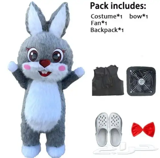 دميه نفخ هواء دب الباندا وعديد من الأشكال المختلفه وتأجير 3