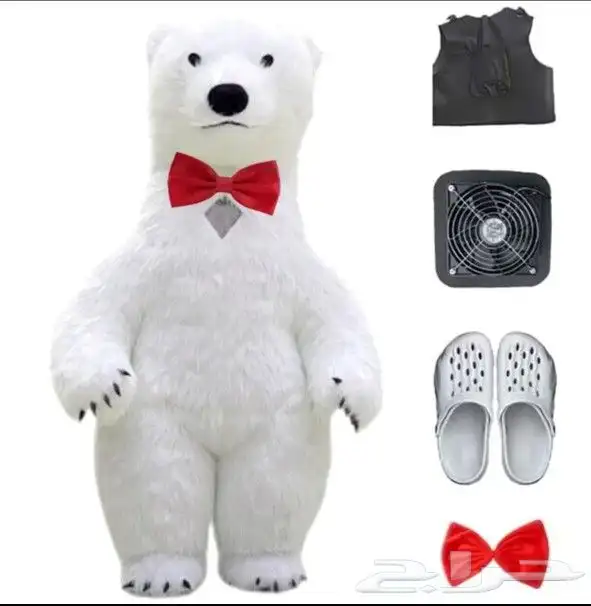 دميه نفخ هواء دب الباندا وعديد من الأشكال المختلفه وتأجير 5