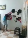 نقدم لكم البعض من الأعمال ف رسم الجداريات الخارجية و الديك 5