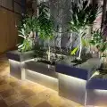 أحواض زرع طبيعي وصناعي وديكورات خارجي 9