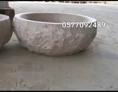 مغاسل حجر طبيعي رفوف حجر 3