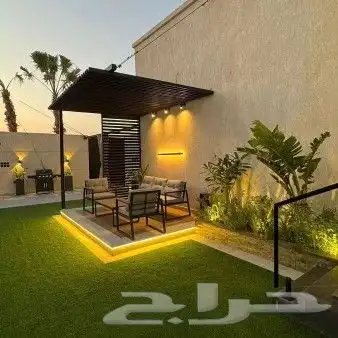 أحواض زرع طبيعي وصناعي وديكورات خارجي 8