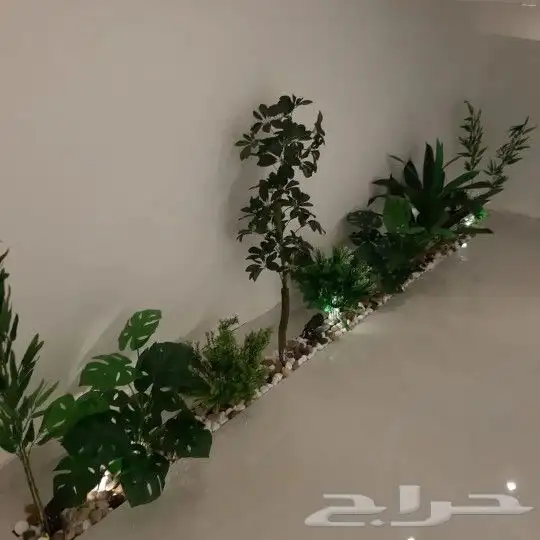 أحواض زرع طبيعي وصناعي وديكورات خارجي 5