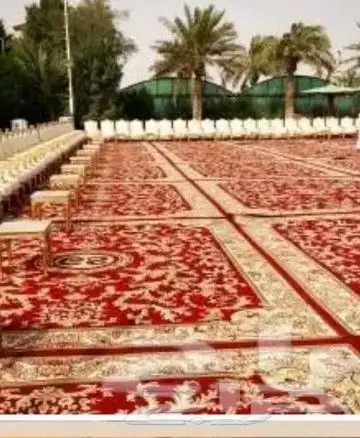 ملصق حفلات ومناسبات كوشات مداخل ستائر دفايات سماعات قهوجين و 5