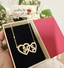 أجمل عيديه عقد مطلي ذهب عيار 21 بسعر 99 ريال 8
