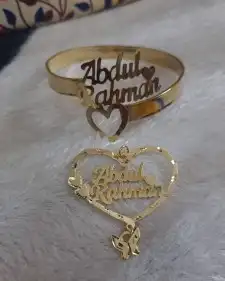 أجمل عيديه عقد مطلي ذهب عيار 21 بسعر 99 ريال 3